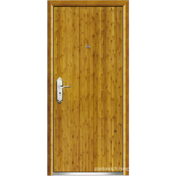 Porte d&#39;intérieur en bois (WX-SW-110)